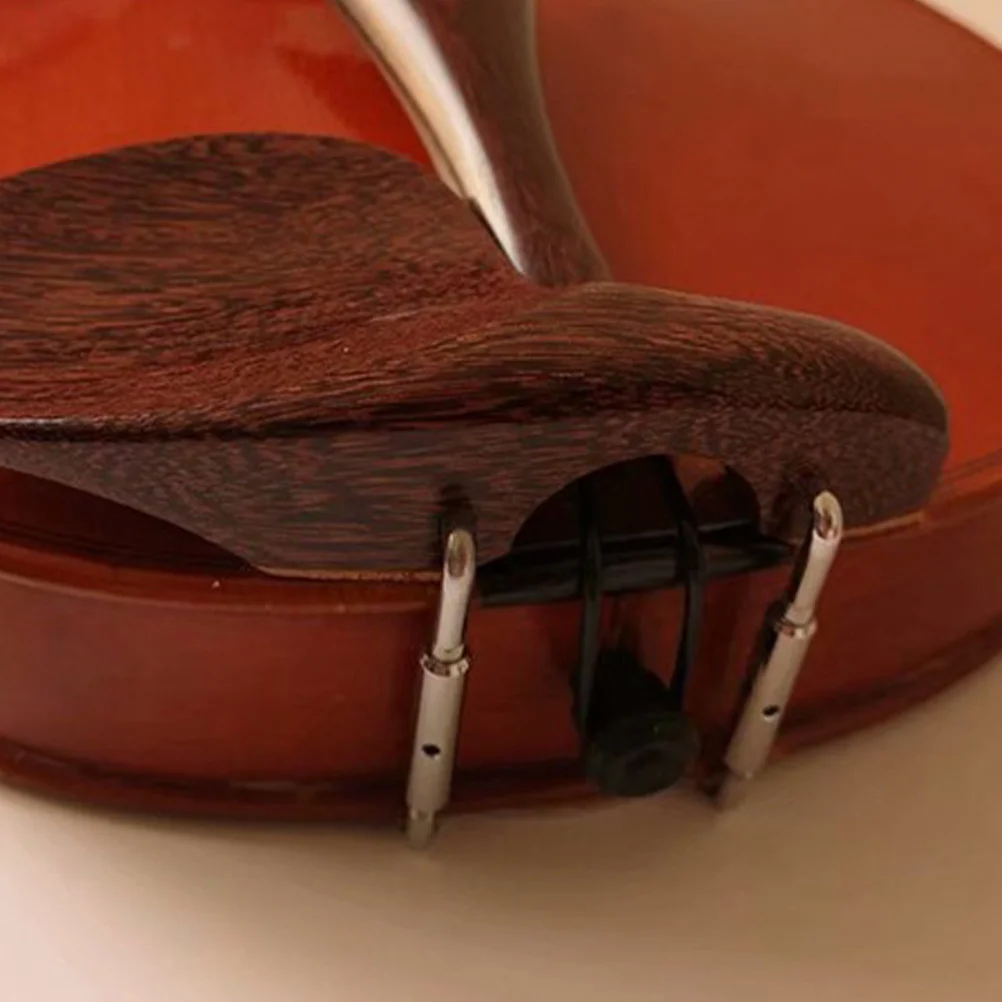 2 قطعة مسامير كمان Chinrest معدنية مقاومة للصدأ مصقولة سطح أملس استبدال الملحقات أجزاء الكمان المتينة