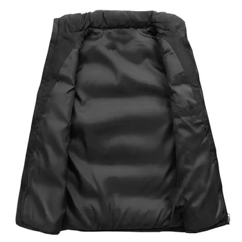 Customized Mens Vest Jacket Warm Sleeveless Jackets Winter Zipper Coat Autumn Stand-up Collar Casual Waistcoat Brand Clothing 2 Customized Mens Vest Jacket Warm Sleeveless Jackets Winter Zipper Coat Autumn Stand-up Collar Casual Waistcoat Brand Clothing 2