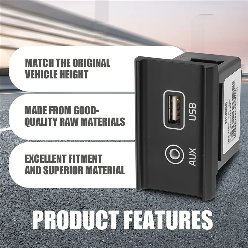 دقيق 96120C5000 96120-C5000 سيارة AUX وقارئ USB آسى لكيا سورينتو سبورت 5 مقاعد 2014-2015 #5