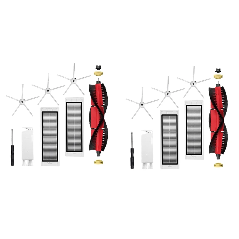 2 juegos de accesorios de repuesto para Xiaomi Roborock S5 S6 S5 Max S6 Pure S6 Maxv S50 S51 S55 S60 S65 robótico, B