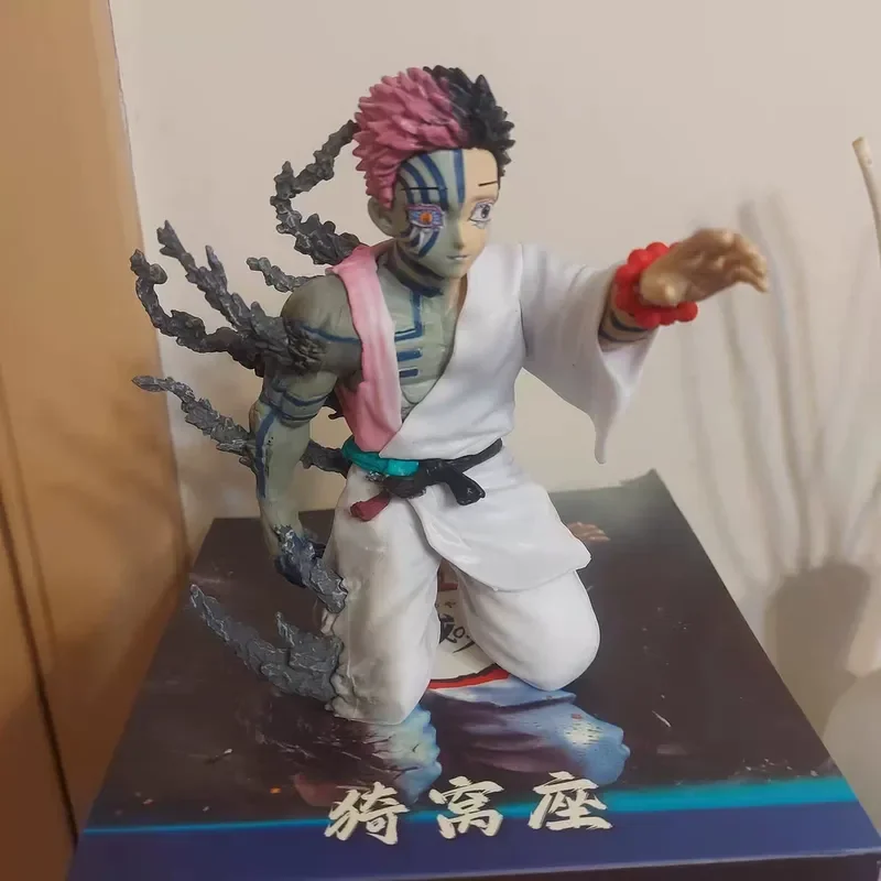 Akaza Hakuji نموذج دمية عمل الساخن أنيمي الشكل تمثال بولي كلوريد الفينيل الديكور الطرفية سطح المكتب زخرفة المقتنيات اللعب الهدايا