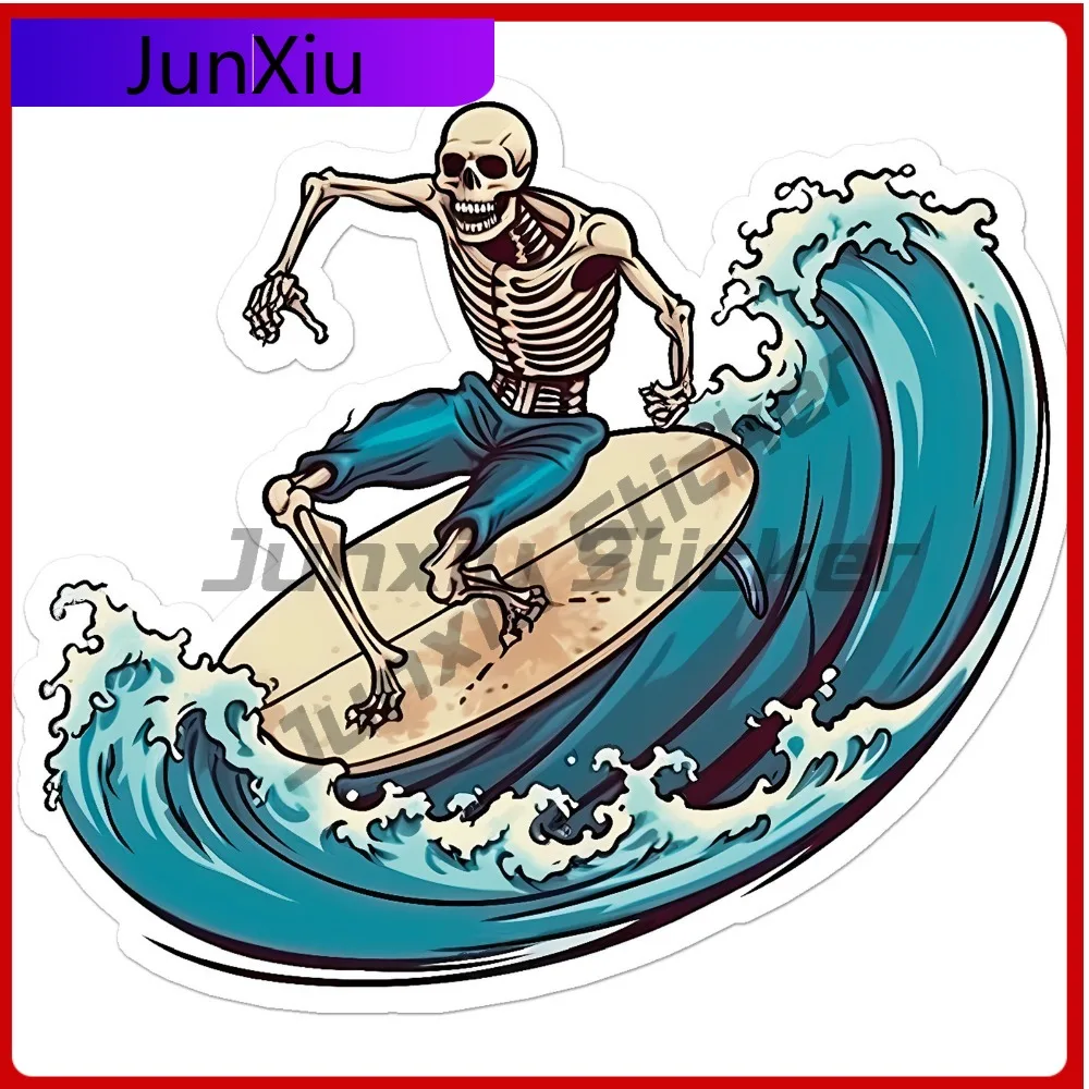 

Surfer Dude Wave Hot Limited Waterproof Stylish Laptop Decal Decoration Vinyl Car Window Bumper Auto Exterior Gift