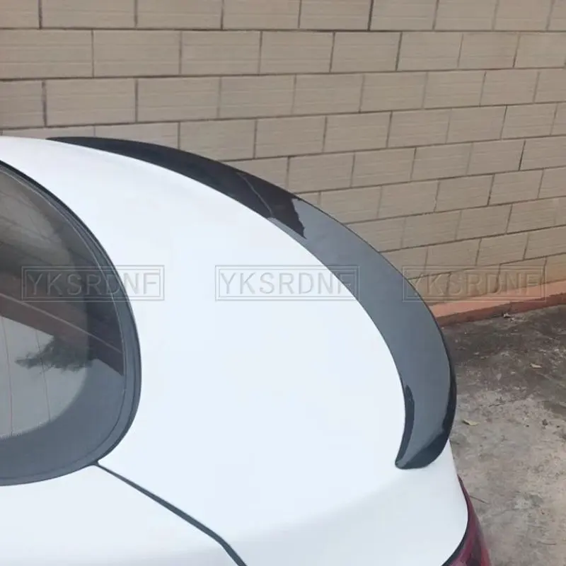 For Hyundai Elantra 2012 2013 2014 2015 ABS Plastic Unpainted Color Rear Trunk Boot Wing Roof Spoiler Car Accessories