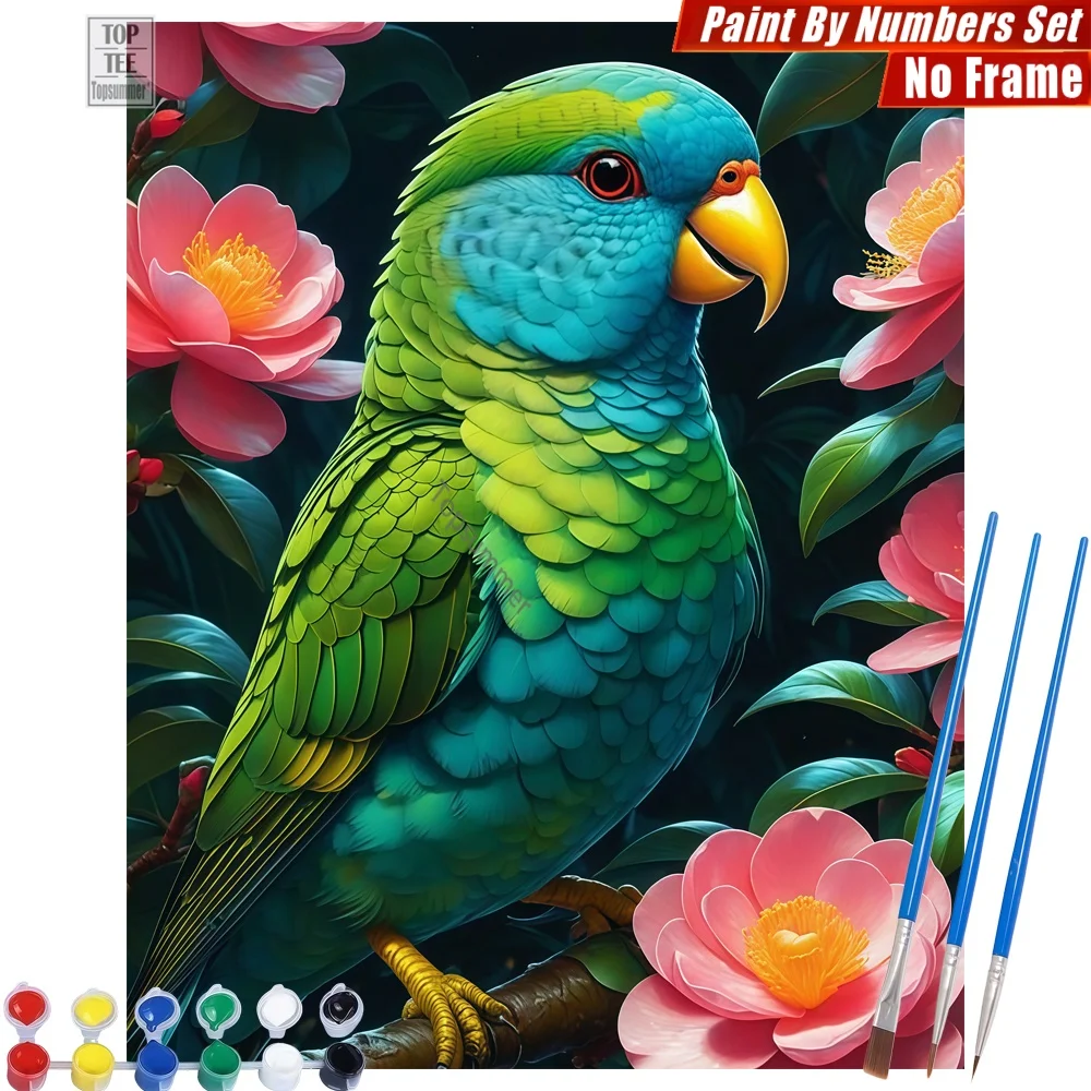 Colorful Parrot Flo…