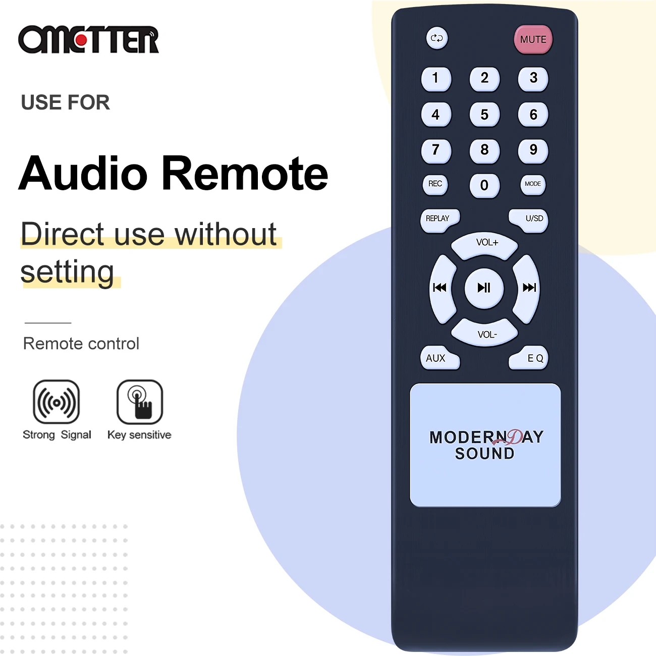 Nowy YK-666 do Temei Sound Power wzmacniacz Audio pilot zdalnego sterowania