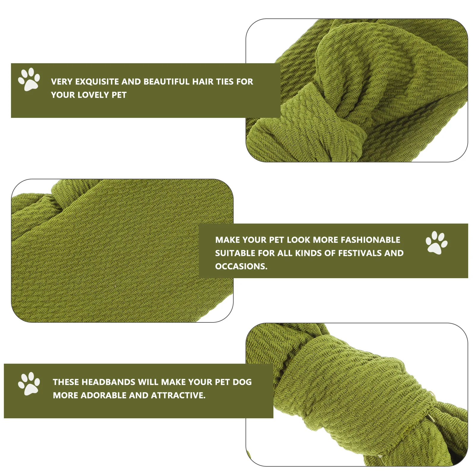 

2Pcs Pet Headdress Cute Bowknot Dog Hair Bands Grooming Decor for Puppy Party Supplies Dog Headband Pet Hair Bow Props