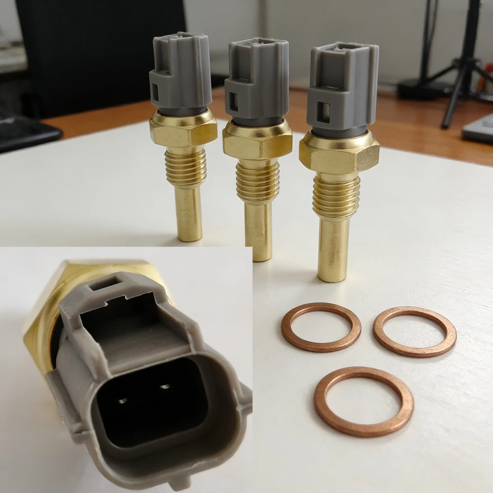 2 sensores de temperatura M12 de 700cc para tanque de agua, interruptor de control de radiador para Yamaha VMAX 700 XTCP PLASTIC SKI, 1.5"TRACK VX700XTCPB