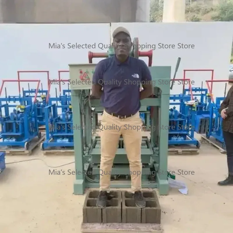 

AR4-35 Easy To Operate Cement Brick Making Machine Hollow Small Paving Brick Block Concrete Hydraulic Mold