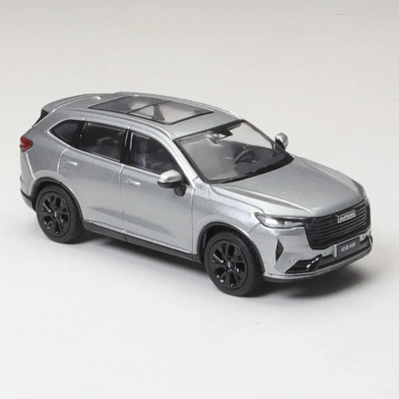 XCARTOYS 1/64 Simulation Alloy Car Model Great Wall Haval Third-generation H6 SUV Star Cloud Grey Kids Xmas Gift Toys for Boys