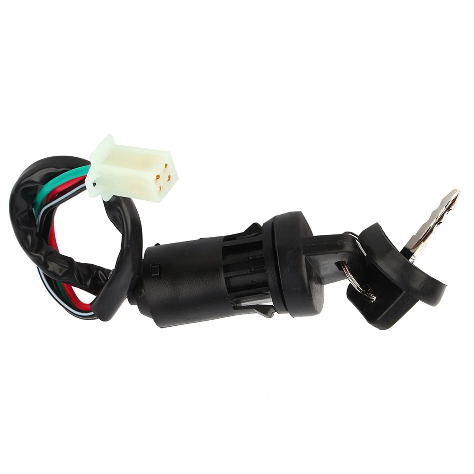 

4 Wire Ignition 1 Key Switch Waterproof 50 90 110 125cc ATV TAOTAO Bike Female Plug Chinese Go Kart Dirt Bike Replacement 1pc