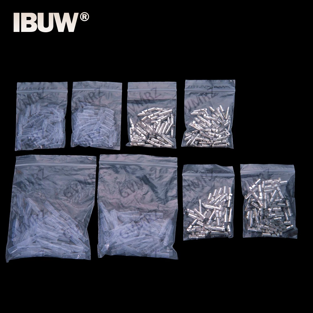100 sets of sheathed 4.0 bullet-shaped male and female quick-connect wire connectors and cold-pressed terminals 4.0