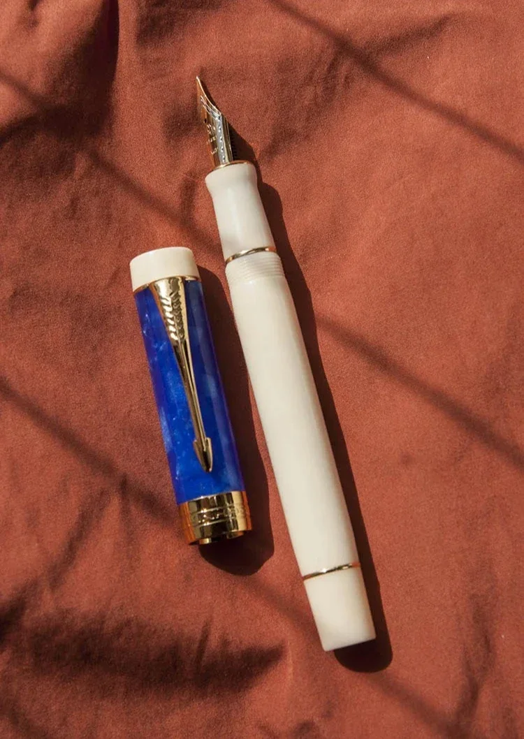 新しい新しい-jinhao-100-センテニアル樹脂混合色スプライシング万年筆文具ペンギフト学生ペンビジネスライティングオフィス