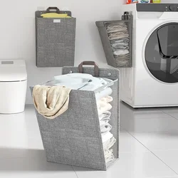 Mir à linge pliable multifonctionnel, disposition et rangement de la maison, panier à linge mural, panier de rangement solaire, nouveau