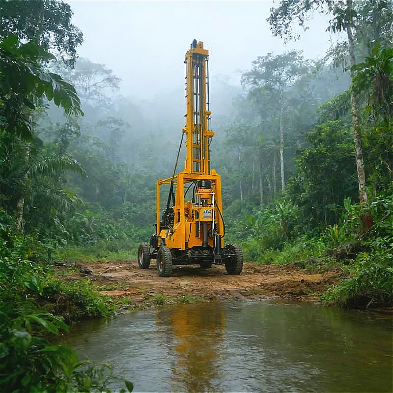 Multi Purpose Hydraulic Core Drill Rig Efficient Diamond Coring System Mining Geological Survey Mining Exploration Customized