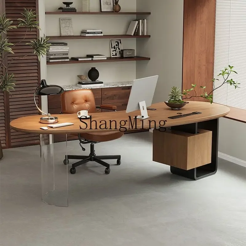 

ZYY настольный светильник для учебы из цельного дерева, роскошный минималистичный современный простой компьютерный стол, домашний стол