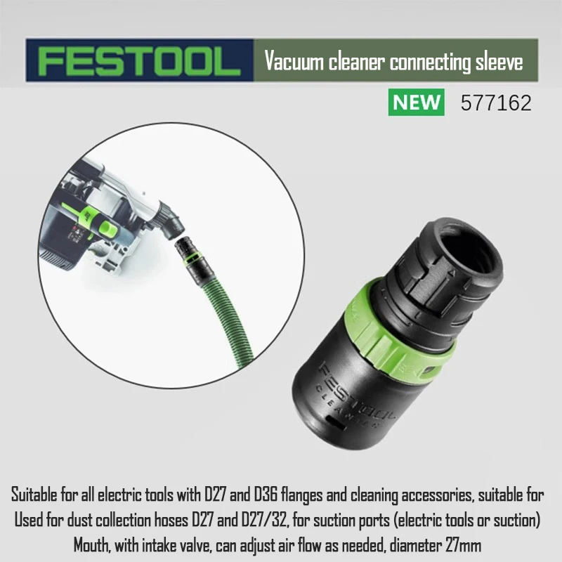 

FESTOOL Coupling Sleeve FESTOOL Vacuum Cleaner Original Accessory CTL 26/36 E