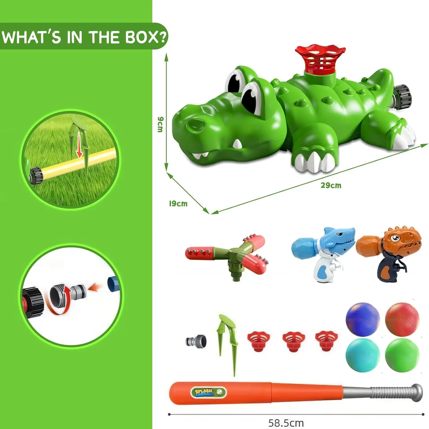Kids Bathroom Big Fish Eat Small Fish Bath Game Crocodile Shark Clip Summer Water Play Puzzle Summer Bathtub Water Playing Toy