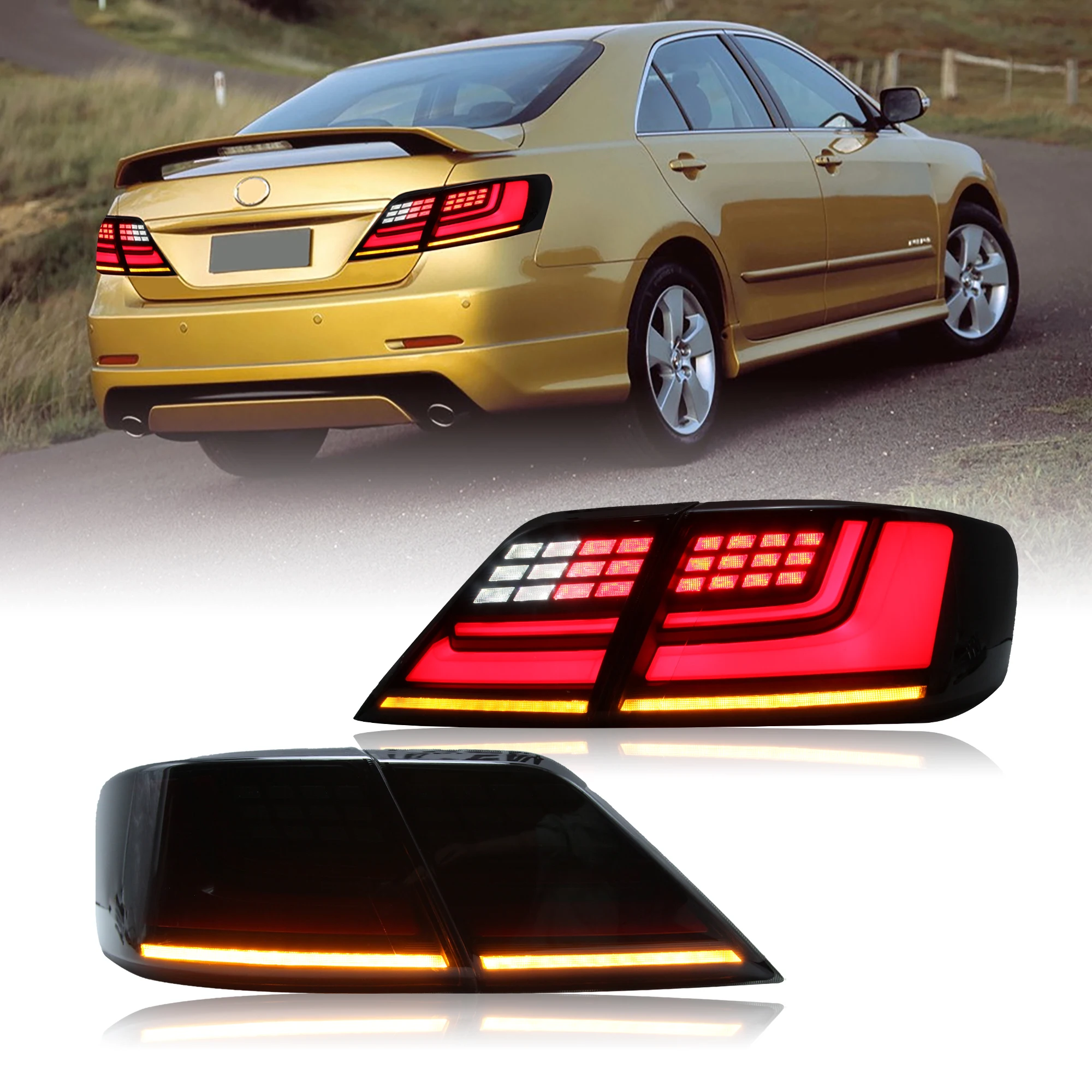 

DK Motion Car Lamp Assembly Aurion LED Tail Lights For Toyota Camry Tail Lamp 2006-2014 Year