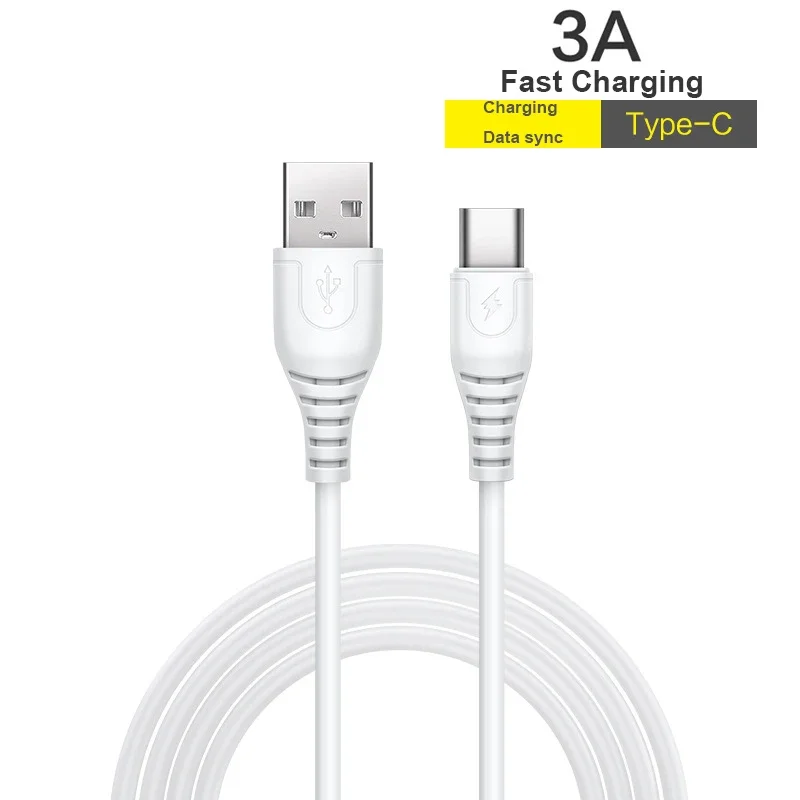 3a usb kabel typ c kabel schnell lade daten synchron isation schnell ladung für huawei samsung xiaomi handy ladegerät kabel USB-C kabel