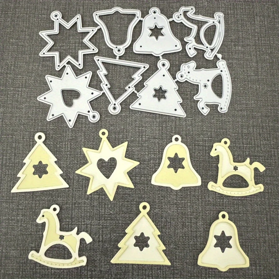 Neue Ankunft Kleine Weihnachten Dekoration Metall Schneiden Sterben Sammelalbum Papier Handwerk Messer Sterben Klinge Punch Vorlage
