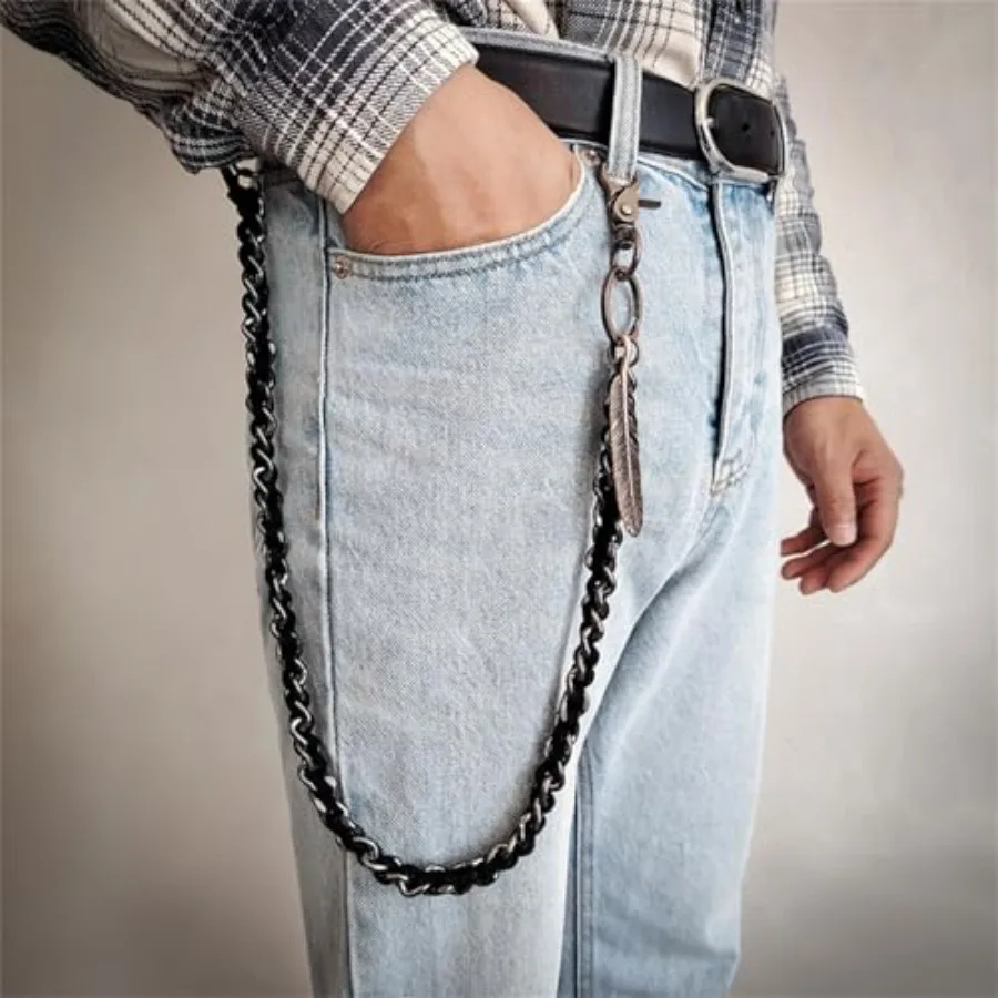 Punk Metal Pocket Pants Chain - Body Jewelry Goth ulasan dan harga