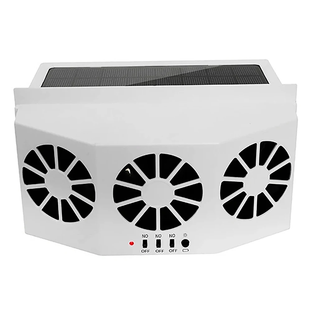 

Car Air Vent Solar Exhaust Fan Windshield Ventilation Window System Solar Power for Camper RV Caravan