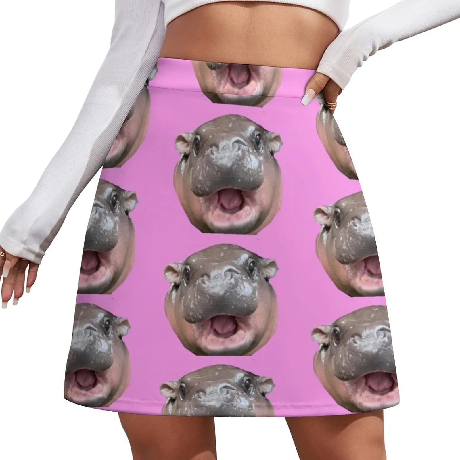 moo deng Mini Skirt Sexy mini skirt new in external clothes japanese kawaii clothes