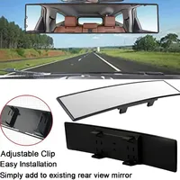 Universal Anti Glare Wide Angle Convex Rearview Mirror Car Interior Rear View Baby Child Seat Watch Blue Sun Visor Goggle Safety