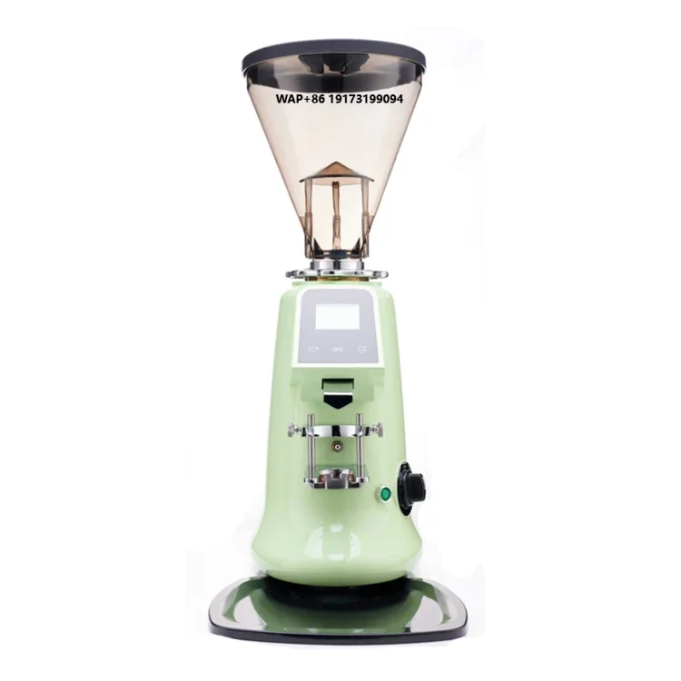 Wholesale Electric Espresso Commercial 64mm Flat Burr Coffee Spice Grinder Machine Aluminum Housing for Hotels and Households