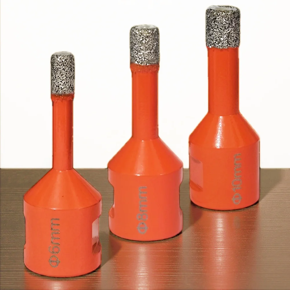 1/3pcs Diamond Drilling Crowns Bit Set Dia 6/8/10mm Core Drill Bit M14 Thread Hole Opener For Porcelain Tile Marble Granite Tool