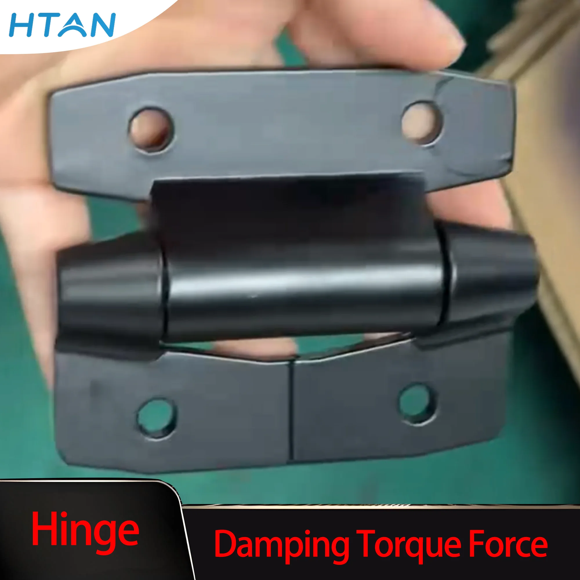 Aluminum Alloy Damping Hinges for Industrial Electrical Medical Equipment Rotating Hinges with Stop Feature