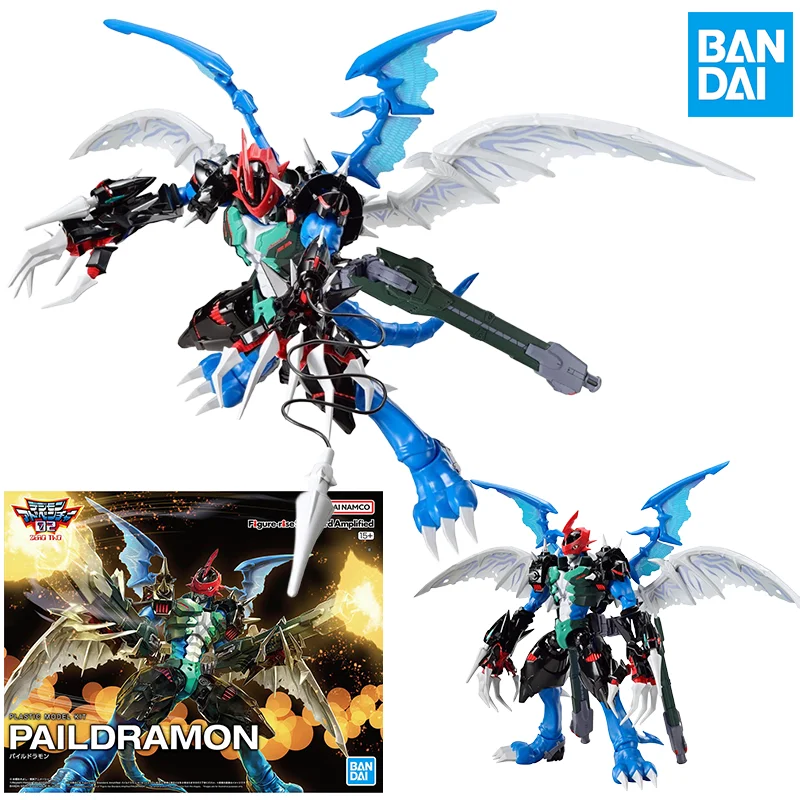 

Bandai FRS Figure-rise Standard Digimon Adventure PAILDRAMON Aninm Action Figure Assembly Model Toys Collectible Model Ornaments