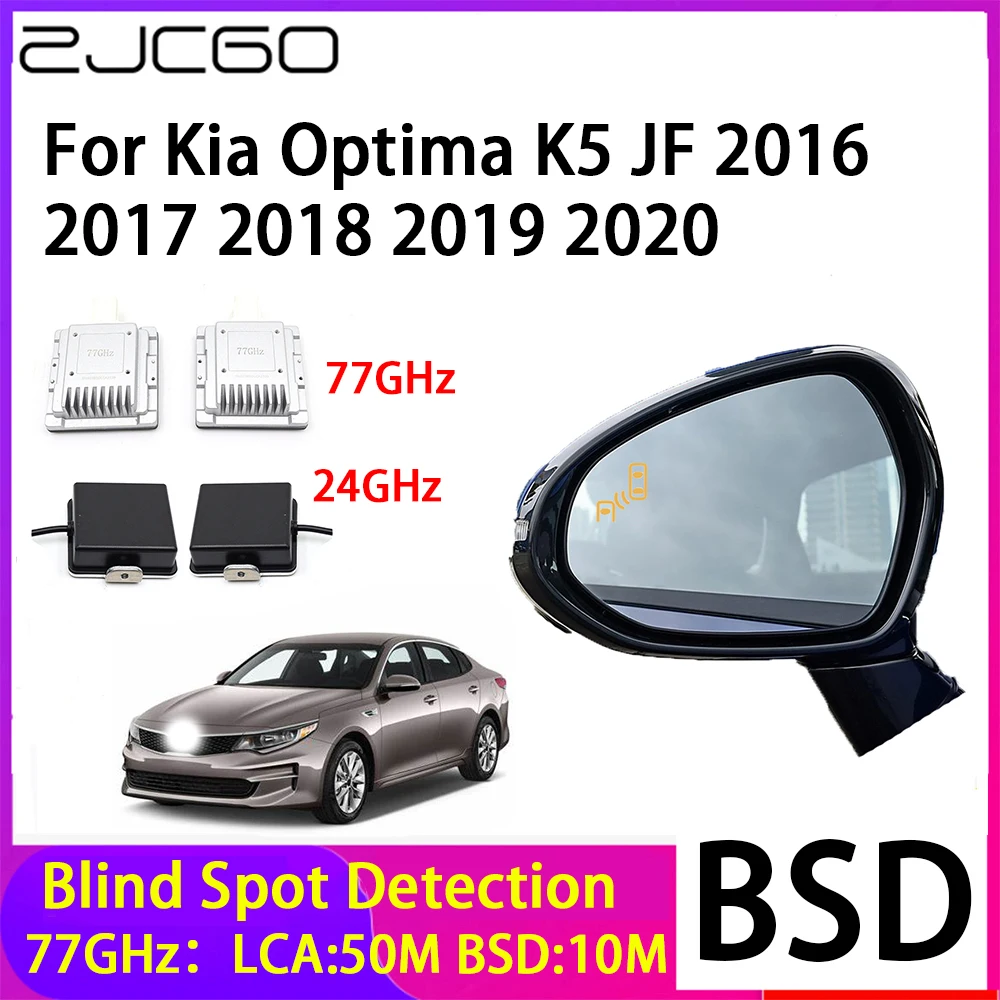 ZJCGO Car Blind Spot Detection BSD Mirror Rear Radar Detection System for Kia Optima K5 JF 2016 2017 2018 2019 2020