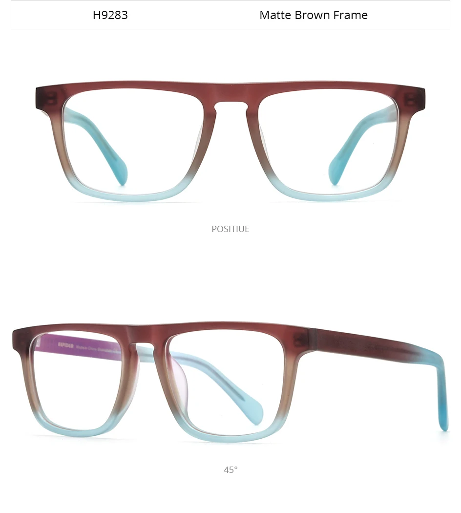 HEPIDEM Acetat Brille Rahmen Männer Marke Designer Retro quadratische Nerd Brillen japanische handgemachte Brille Vintage Brillen 9214 – Detail 23