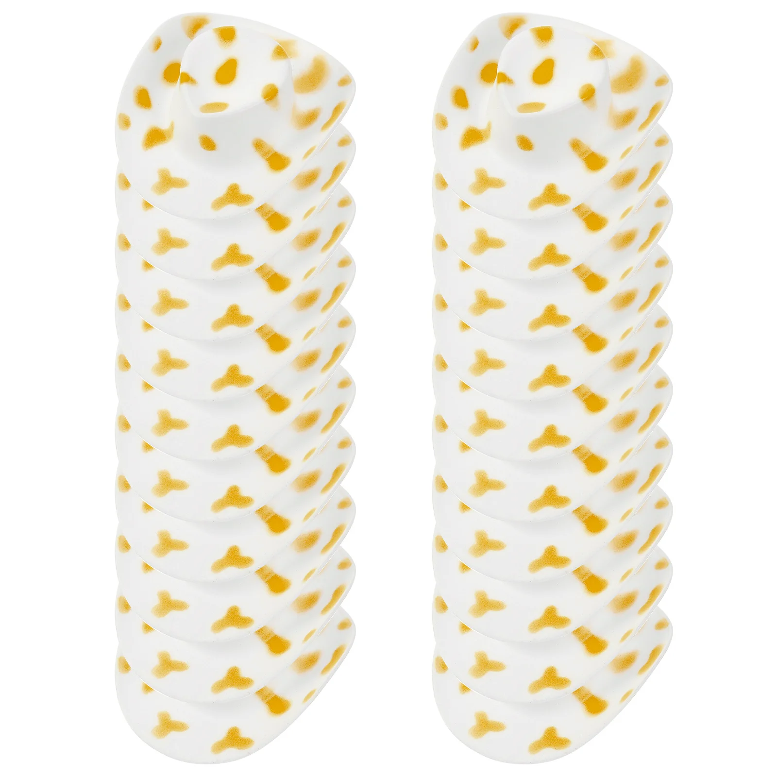 20 قطعة من قبعات رعاة البقر الغربية الصغيرة البلاستيكية المصغرة خفيفة الوزن للحرف اليدوية لتزيين الحفلات لوازم قبعة صغيرة عصرية #6