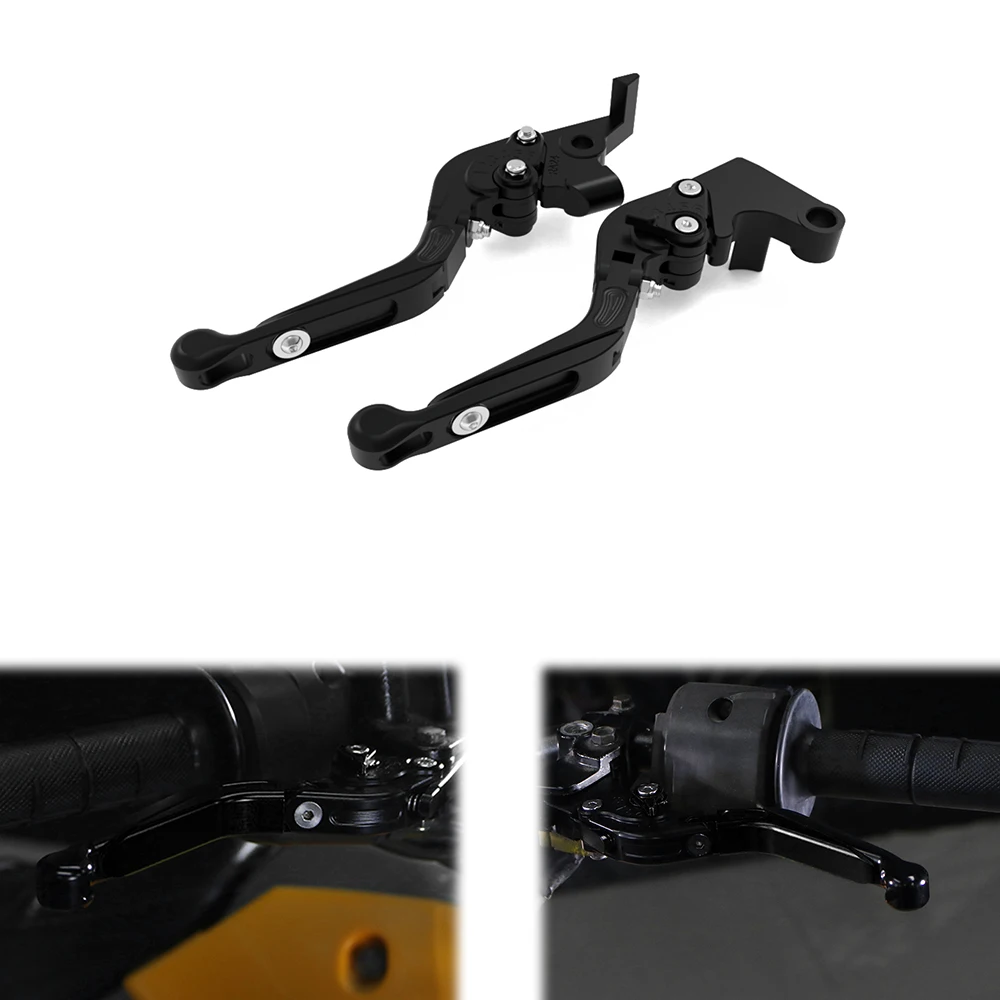 Motorcycle Adjustable Folding Extendable Brake Clutch Levers For Yamaha MT-01 2004 2005 2006 V-Max1700 2008-2014 2015 2016 2017