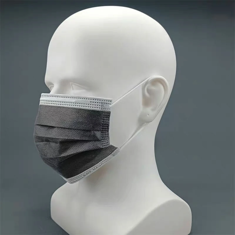 50pcs/100pcs/150pcs Disposable Thickened Activated Carbon Non-woven Mask Dustproof Breathable Protecting Against Industrial Dust