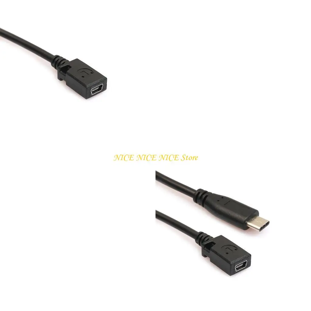 Type C USB 3.1 Male to Mini USB Female Charging Data Cable for Nexus 6P
