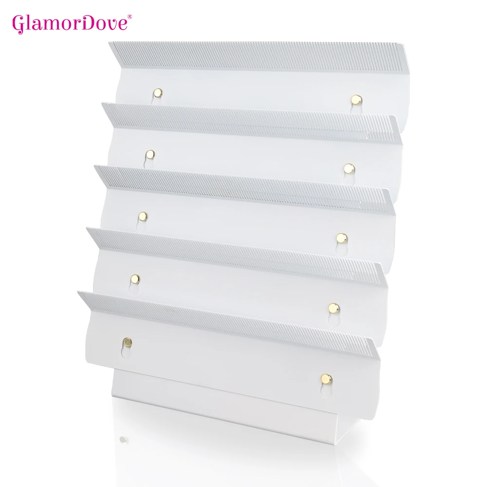 GlamorDove Hair Extension Refit Rack Hair Extensions Storage Tool Hair Display Holder