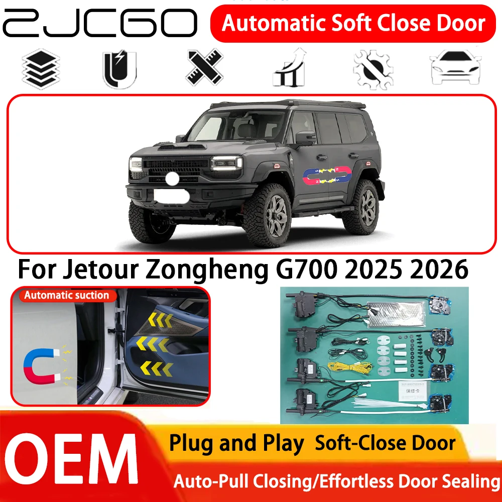 

for Jetour Zongheng G700 2025 2026 Car OEM Plug and Play Automatic Electric Soft Close Door Comfort Closing System