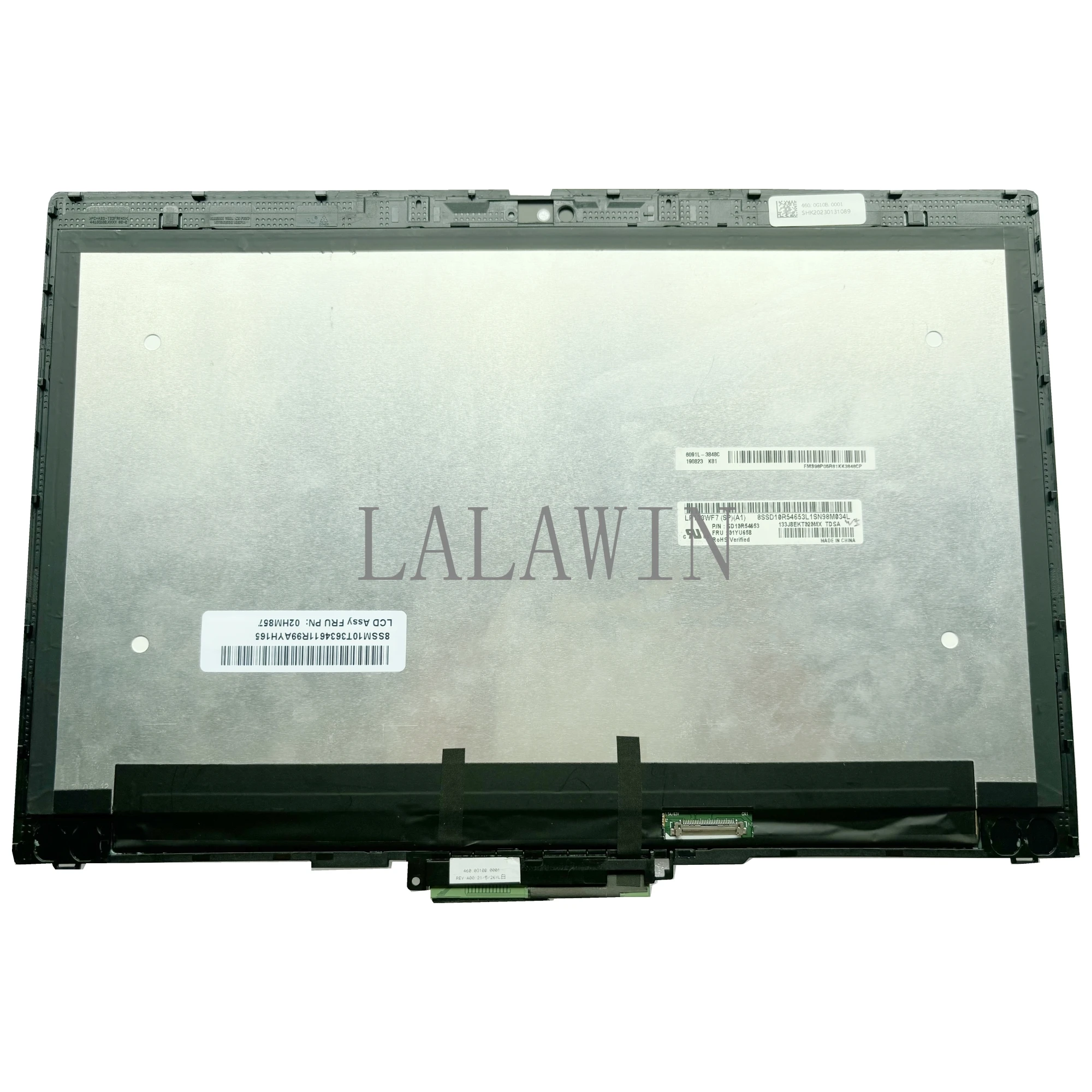 LP133WF7 SPA1 13.3'' LCD Touch Screen Digitizer Assembly For Lenovo Thinkpad X390 YOGA FHD 1920x1080 30 Pins