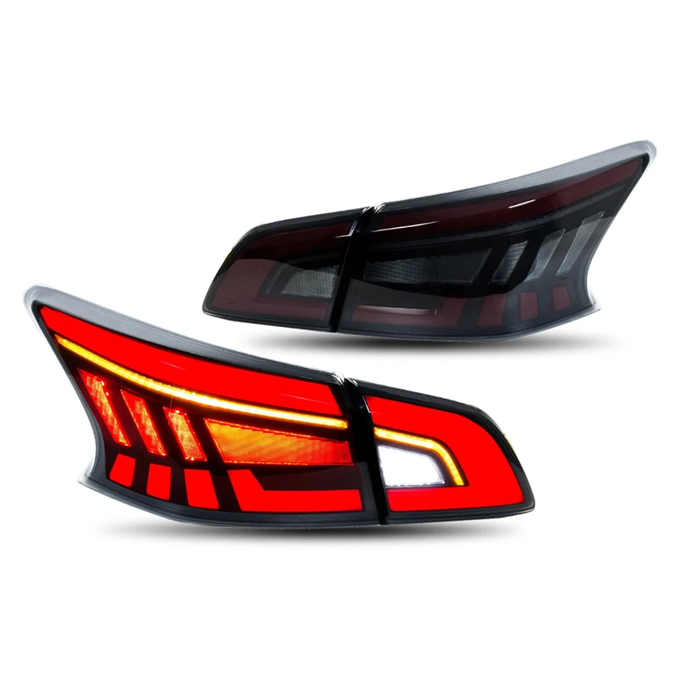 

ATV&UTVCar Taillights Assembly for Nissan Sylphy Sentra 2012-2015 Upgrade LED Auto Rear Back Lamps Accessories
