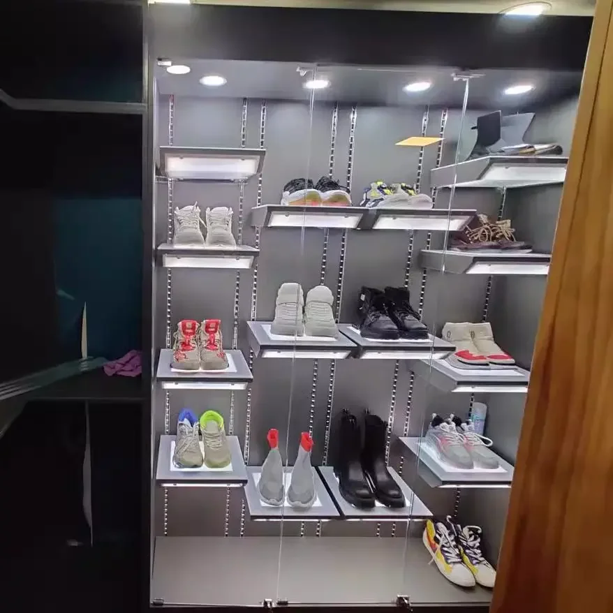 Figure display cabinet, gift, anime model, trophy showcase, with light, product window