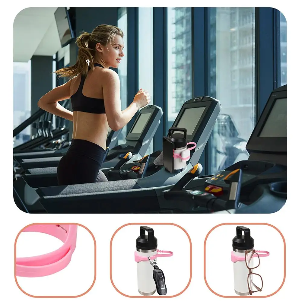 Borsa a tracolla magnetica per palestra Bottiglia d'acqua e supporto per telefono Borsa per bottiglia d'acqua a tracolla portatile per sport all'aria aperta Portabicchieri per fitness Z7N7