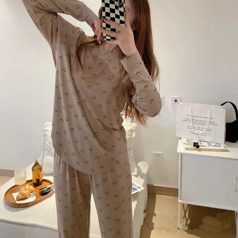 Two-Piece New Girls Casual Pajamas Set Girls Soft Skin-Friendly Homewear Set Girls Loose Plus Size Homewear Maternity Pajamas