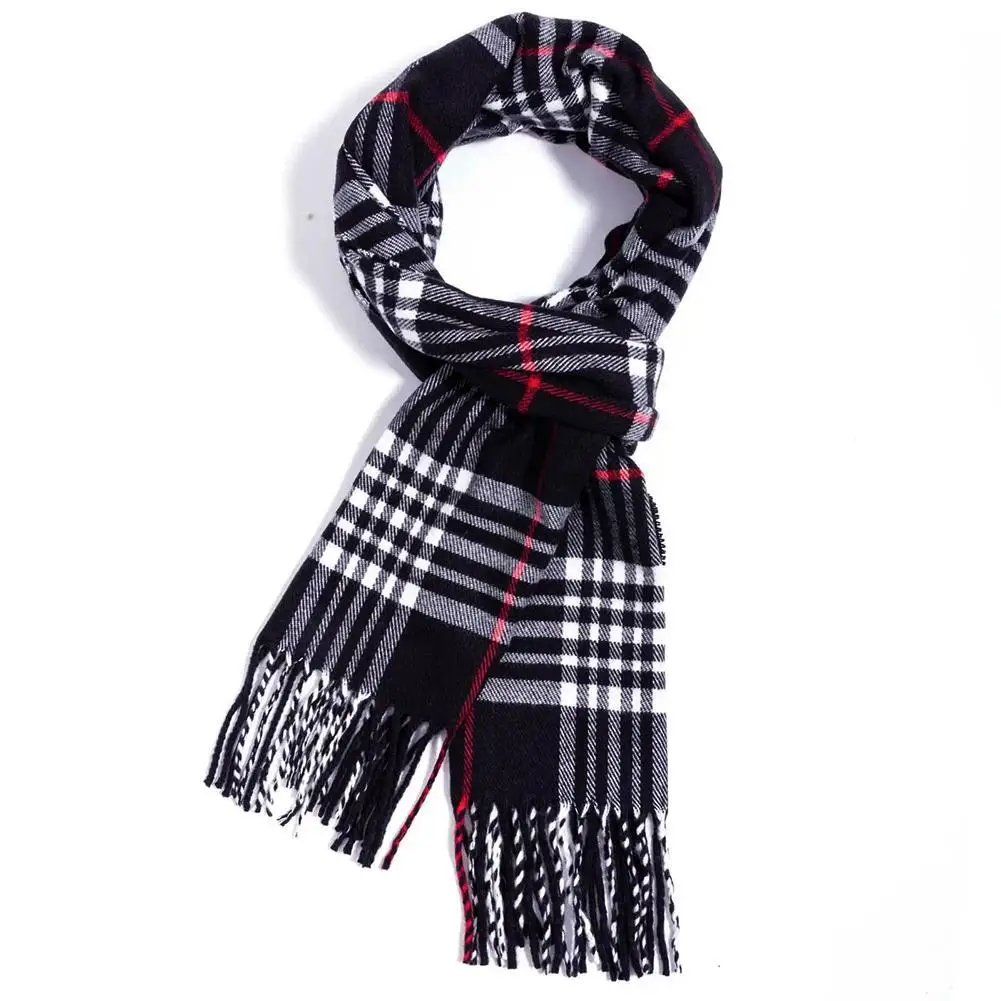 British Style Winter Scarves F - Muffler Men Wool avis et prix