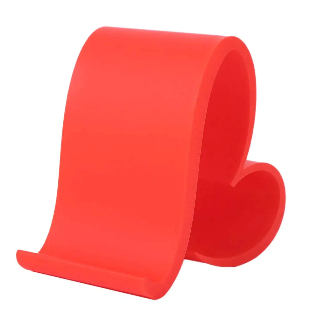 

PLA подставка для телефона в форме сердца, противоскользящая, эстетичная, держатель для мобильного телефона Love, статуя Ins, стол для девочек, ленивый кронштейн, подарок для влюбленных