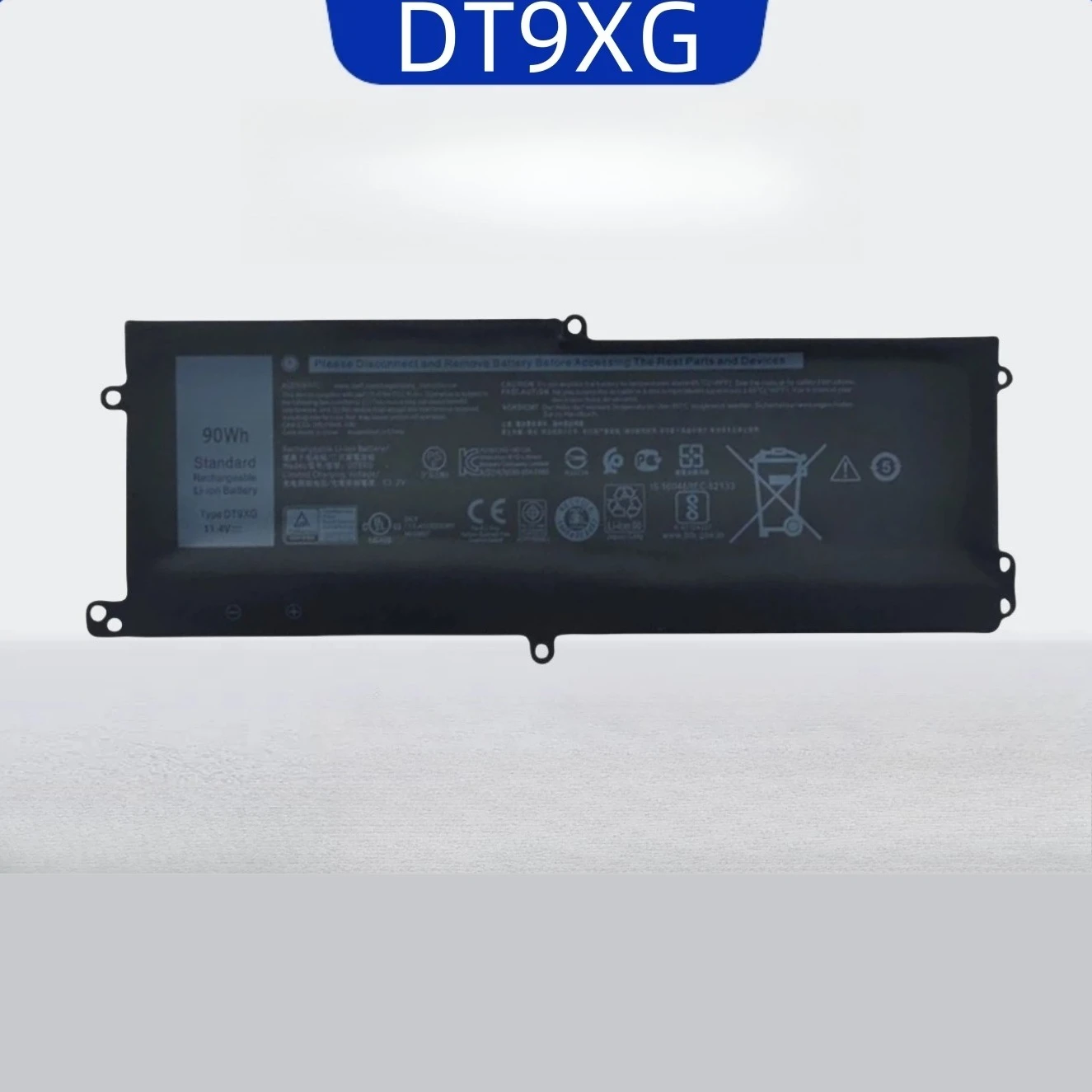 

For dell alienware area-51m r1 r2 alwa51m dt9xg p38e battery