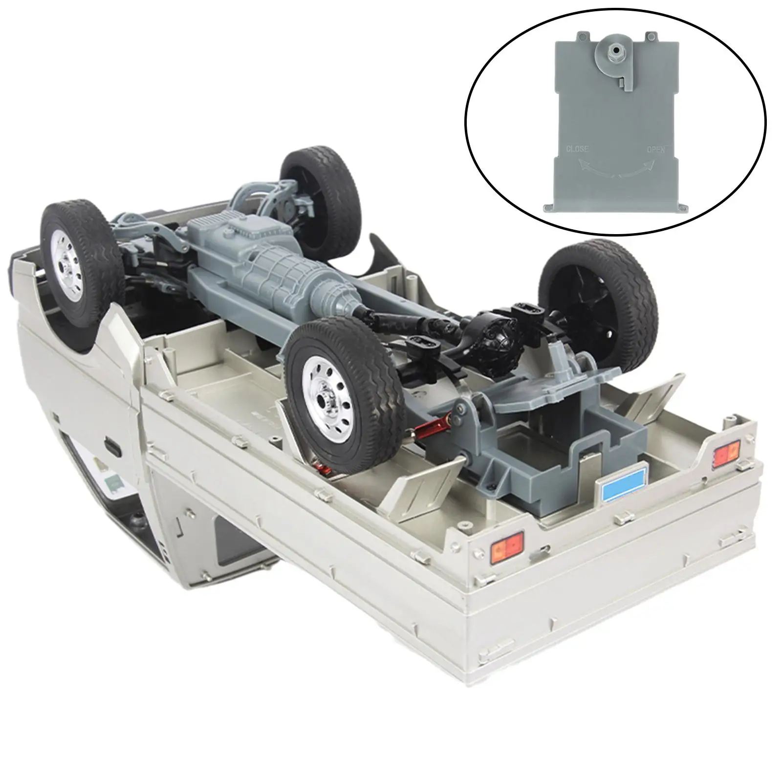 RC Car Battery Cover Case for WPL D12 1:10 RC Crawler Model Parts