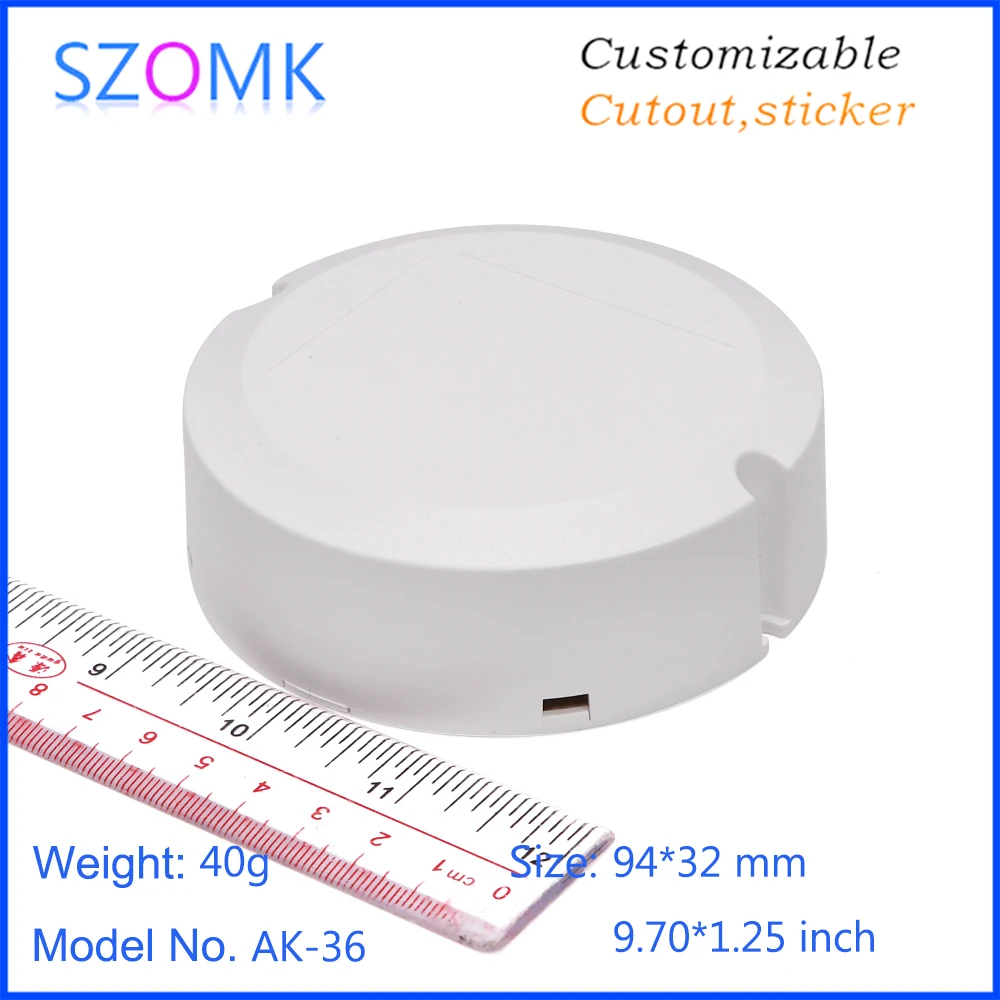 4Pcs IP54 plastic round junction enclosure for power supply